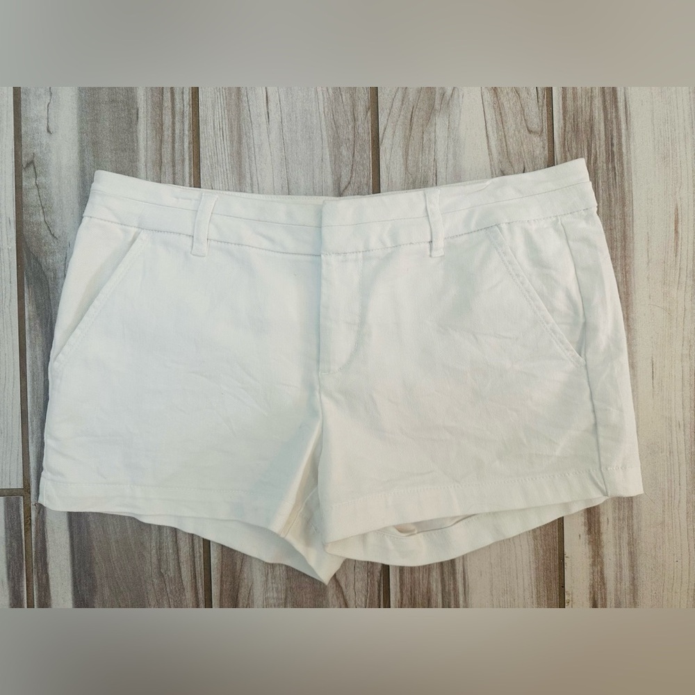 HARPER, White Denim Shorts, 29